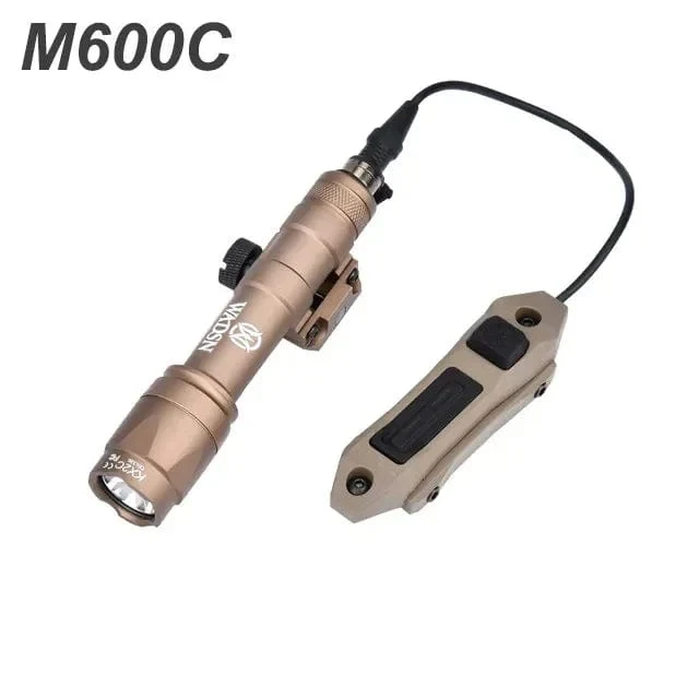 WADSN M600 M600C M600U Airsoft Leistungsstarke Taschenlampe Taktische Taschenlampe Scout Gewehr Pistole Waffe LED Licht Fit 20mm Picatinny Schiene
