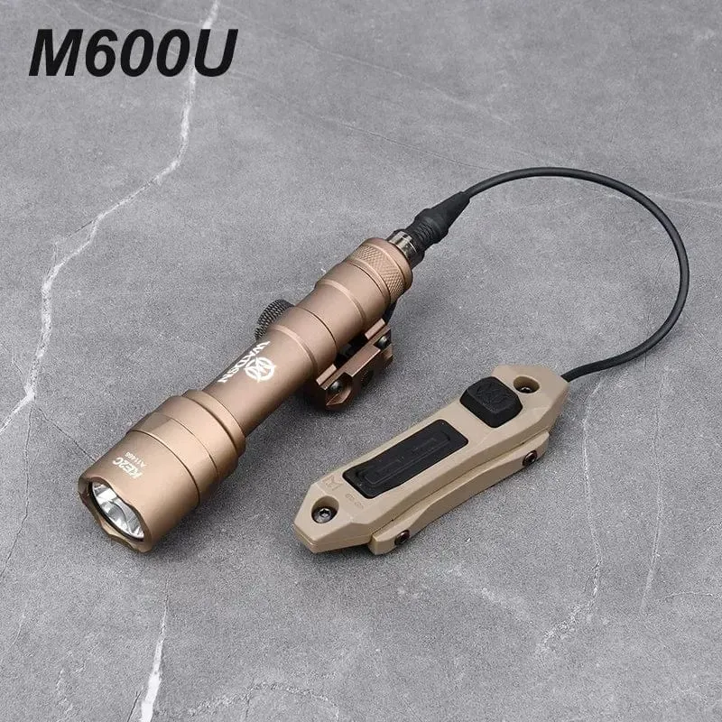 WADSN M600 M600C M600U Airsoft Leistungsstarke Taschenlampe Taktische Taschenlampe Scout Gewehr Pistole Waffe LED Licht Fit 20mm Picatinny Schiene