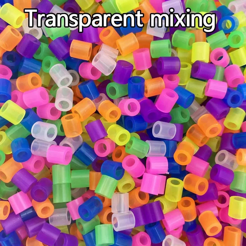 5mm 1000PCS Schwarz weiß grau blau grün lila Hama Perlen für Kinder Eisen Sicherung Perlen diy Puzzles Pixel kunst Geschenk Kinder Spielzeug