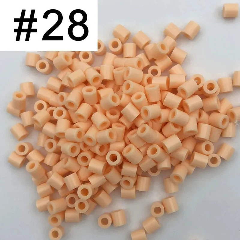 5mm 1000PCS Schwarz weiß grau blau grün lila Hama Perlen für Kinder Eisen Sicherung Perlen diy Puzzles Pixel kunst Geschenk Kinder Spielzeug