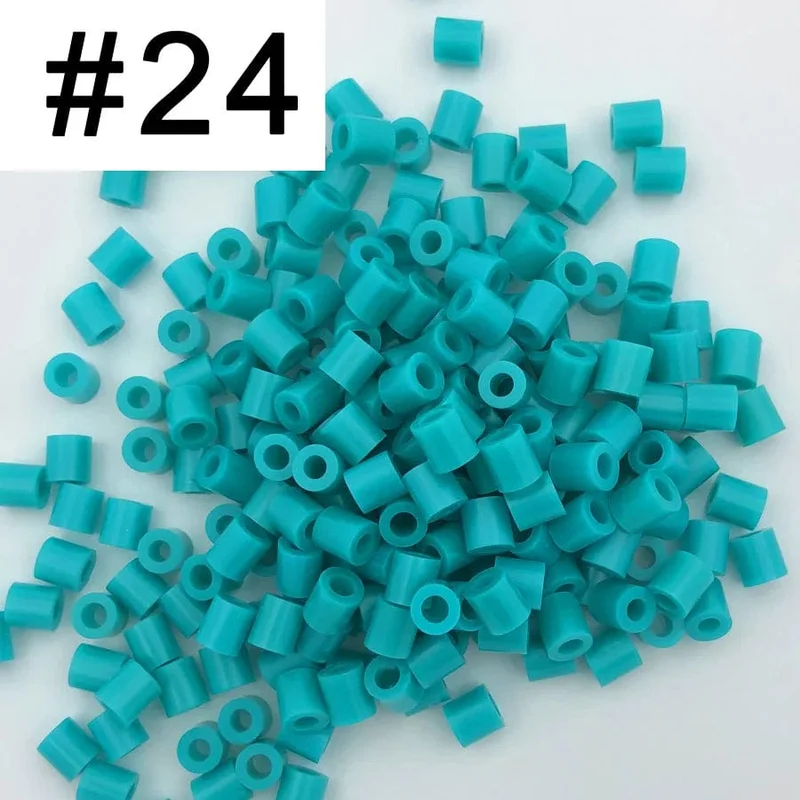 5mm 1000PCS Schwarz weiß grau blau grün lila Hama Perlen für Kinder Eisen Sicherung Perlen diy Puzzles Pixel kunst Geschenk Kinder Spielzeug