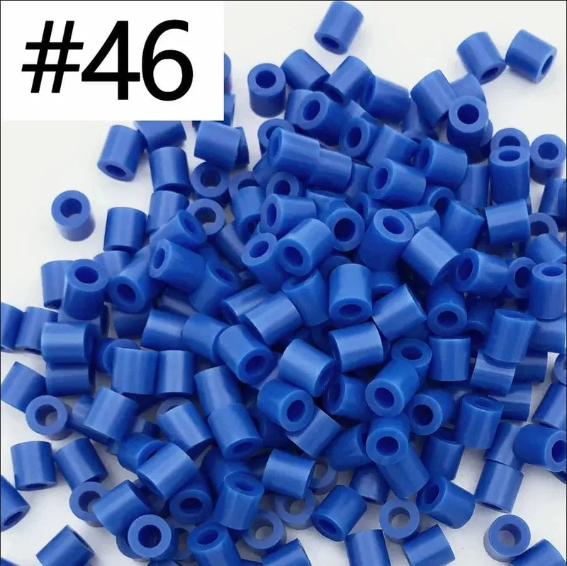 5mm 1000PCS Schwarz weiß grau blau grün lila Hama Perlen für Kinder Eisen Sicherung Perlen diy Puzzles Pixel kunst Geschenk Kinder Spielzeug