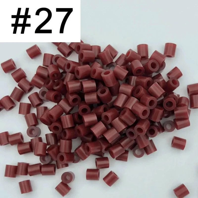 5mm 1000PCS Schwarz weiß grau blau grün lila Hama Perlen für Kinder Eisen Sicherung Perlen diy Puzzles Pixel kunst Geschenk Kinder Spielzeug