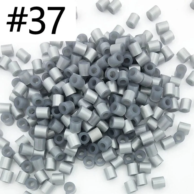 5mm 1000PCS Schwarz weiß grau blau grün lila Hama Perlen für Kinder Eisen Sicherung Perlen diy Puzzles Pixel kunst Geschenk Kinder Spielzeug