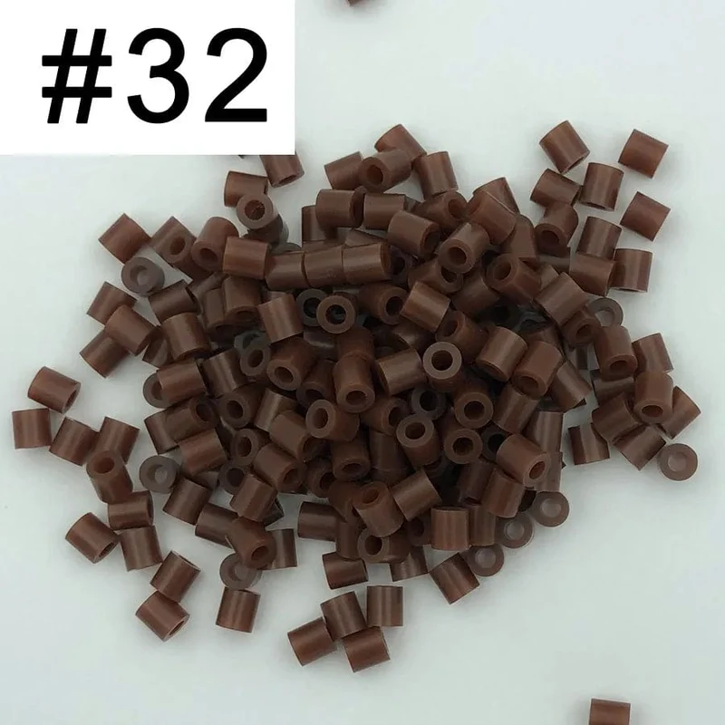 5mm 1000PCS Schwarz weiß grau blau grün lila Hama Perlen für Kinder Eisen Sicherung Perlen diy Puzzles Pixel kunst Geschenk Kinder Spielzeug