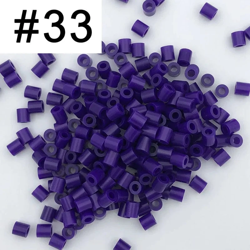 5mm 1000PCS Schwarz weiß grau blau grün lila Hama Perlen für Kinder Eisen Sicherung Perlen diy Puzzles Pixel kunst Geschenk Kinder Spielzeug