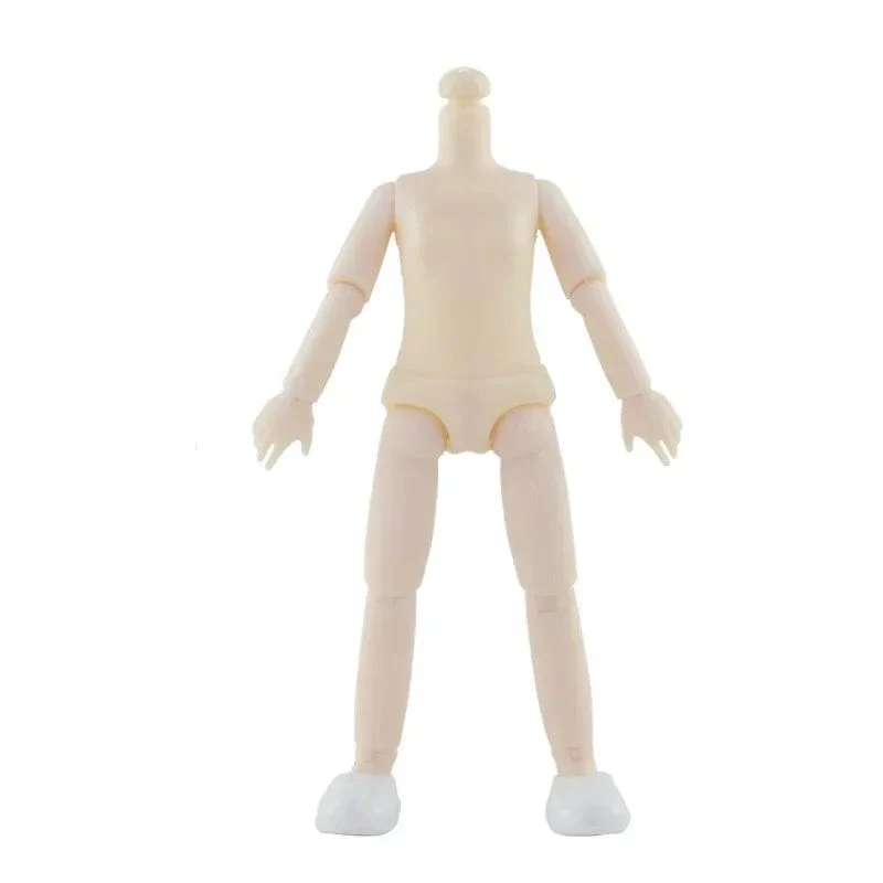 1/8 Bjd Puppen Zubehör Kopf für 12CM Nackten Körper Mini 13 Bewegliche Gelenke Spielzeug Kinder Kind Spielzeug Kinder der Kinder