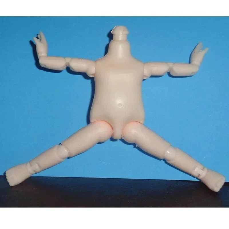 1/8 Bjd Puppen Zubehör Kopf für 12CM Nackten Körper Mini 13 Bewegliche Gelenke Spielzeug Kinder Kind Spielzeug Kinder der Kinder