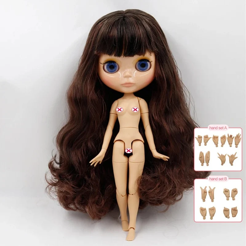 ICY DBS Blyth Puppe nackt 30cm Customized 1/6 bjd mit Gelenkkörper Handsets AB als Mädchengeschenk Sonderpreis
