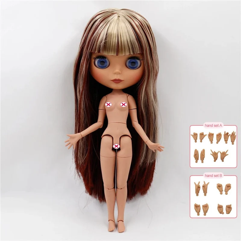 ICY DBS Blyth Puppe nackt 30cm Customized 1/6 bjd mit Gelenkkörper Handsets AB als Mädchengeschenk Sonderpreis