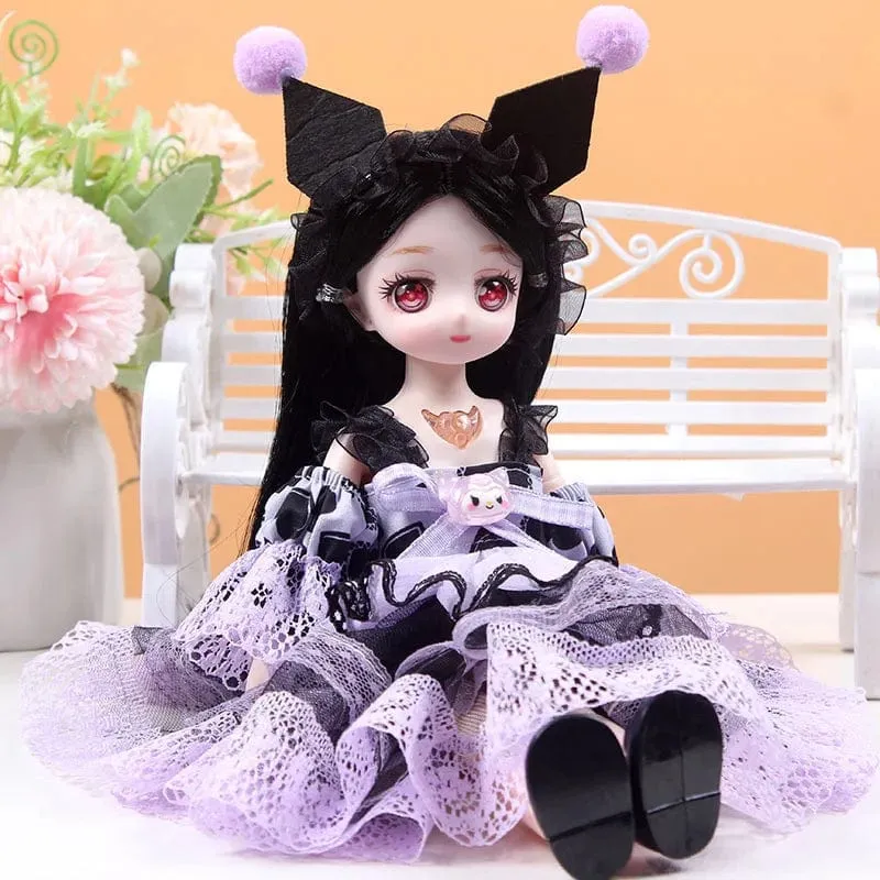 30 cm Neue 1/6 Mädchen Prinzessin Puppe Set 23 Gelenke Bewegliche 30 cm Bjd Puppe mit Kleidung Prinzessin Kleid puppen Mädchen Geburtstag Geschenk Spielzeug