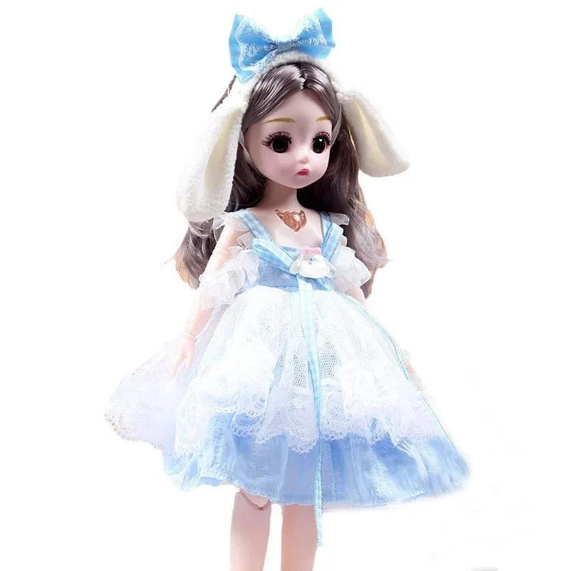 30 cm Neue 1/6 Mädchen Prinzessin Puppe Set 23 Gelenke Bewegliche 30 cm Bjd Puppe mit Kleidung Prinzessin Kleid puppen Mädchen Geburtstag Geschenk Spielzeug