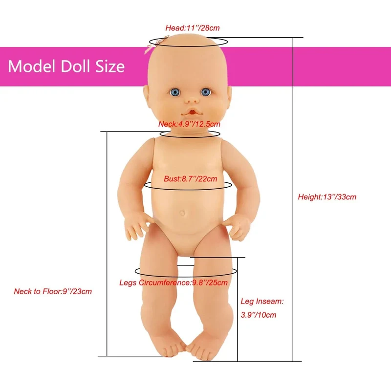 2024 Neue Kleidung für 35 cm Nenuco Doll y su Hermanita 14 Zoll Puppenkleidung, Puppenzubehör
