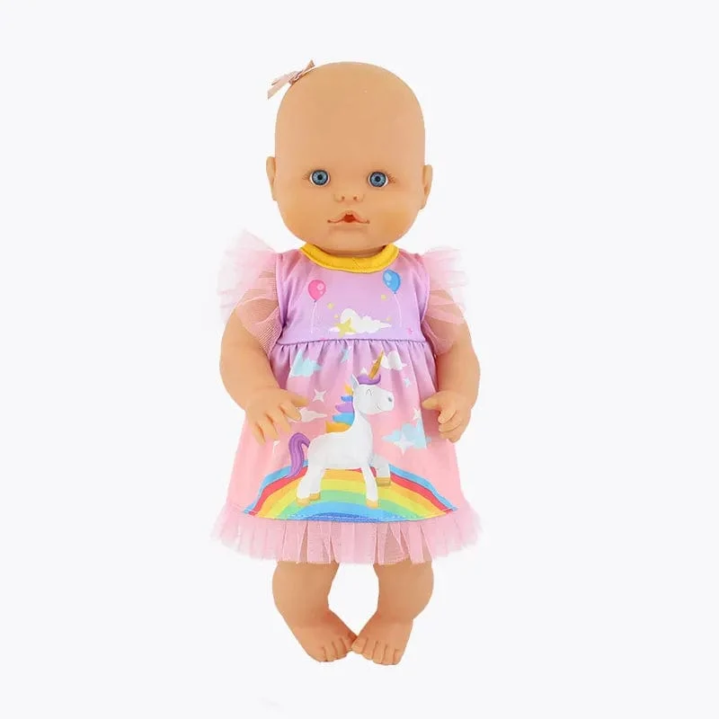 2024 Neue Kleidung für 35 cm Nenuco Doll y su Hermanita 14 Zoll Puppenkleidung, Puppenzubehör