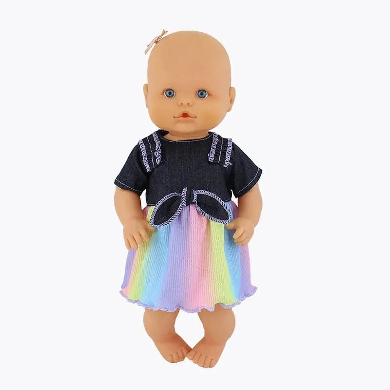 2024 Neue Kleidung für 35 cm Nenuco Doll y su Hermanita 14 Zoll Puppenkleidung, Puppenzubehör