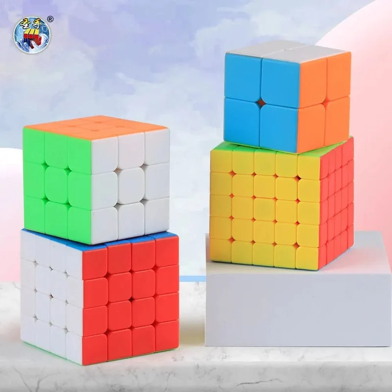 SENGSO Speed ​​Cube 3x3 Legend Series Aufkleberloser Zauberwürfel Berufspuzzle Hochwertiges Zappelspielzeug für Kinder