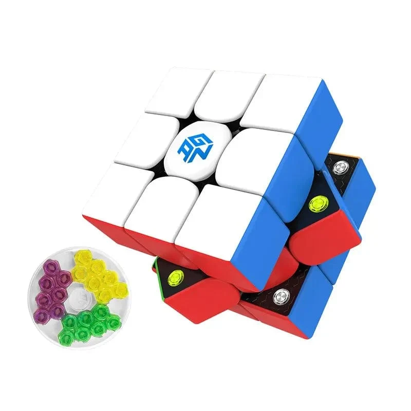 GAN 356 M 3x3x3 Magnetischer Magic Speed ​​Cube Stickerless Gan 356M Professionelles Zappelspielzeug GAN 356 M Lite Cubo Magico Puzzle