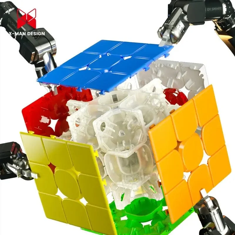 Qiyi X-Man Tornado V3 M Pioneer UV Magnetischer Magic Speed ​​Cube Stickerless XMD Tornado V3M Zappelspielzeug Cubo Magico Puzzle
