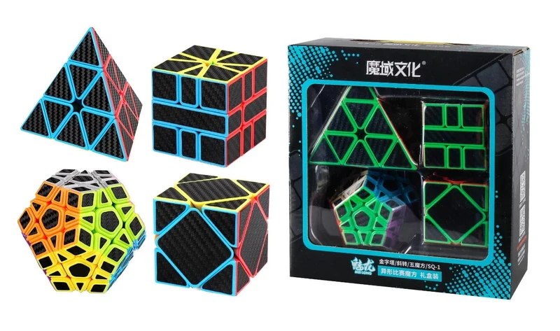 [Picube] MoYu Cubes Meilong 2345 Geschenkbox Profissional Magic Cube 2x2 3x3 4x4 5x5 Speed ​​Cube Puzzle Cubo Magico Lernspielzeug