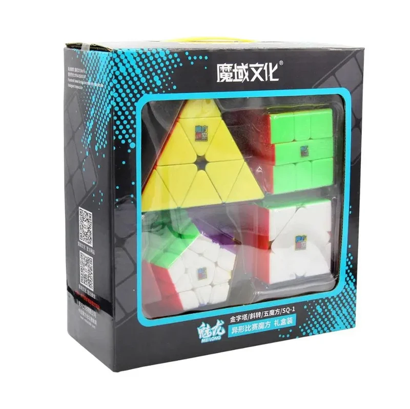 [Picube] MoYu Cubes Meilong 2345 Geschenkbox Profissional Magic Cube 2x2 3x3 4x4 5x5 Speed ​​Cube Puzzle Cubo Magico Lernspielzeug