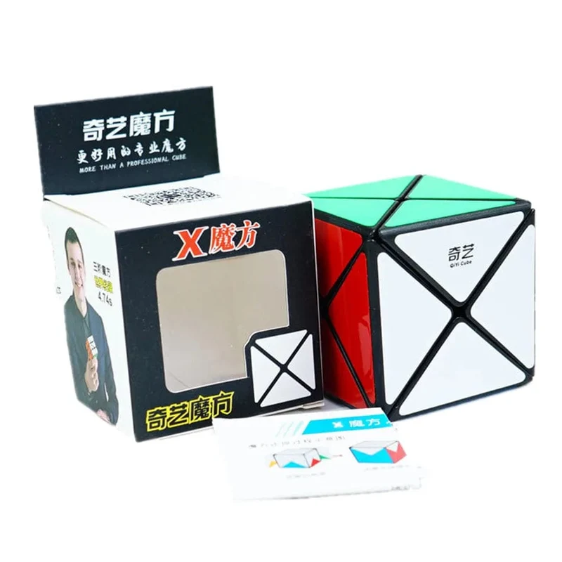 QIYI 3x3x3 4x4x4 5x5x5 Geschwindigkeit Magic Cube Puzzle Schwarz Aufkleber magic Cube Bildung Learnning Cubo Magico Spielzeug Kinder Kinder