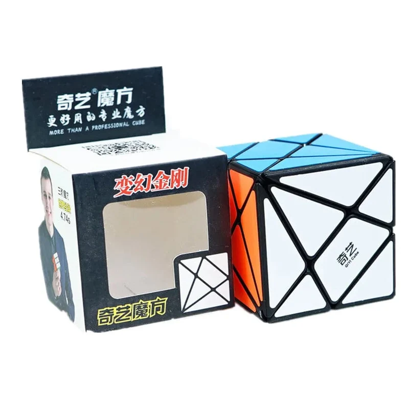 QIYI 3x3x3 4x4x4 5x5x5 Geschwindigkeit Magic Cube Puzzle Schwarz Aufkleber magic Cube Bildung Learnning Cubo Magico Spielzeug Kinder Kinder