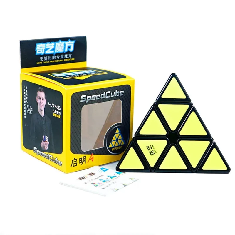 QIYI 3x3x3 4x4x4 5x5x5 Geschwindigkeit Magic Cube Puzzle Schwarz Aufkleber magic Cube Bildung Learnning Cubo Magico Spielzeug Kinder Kinder