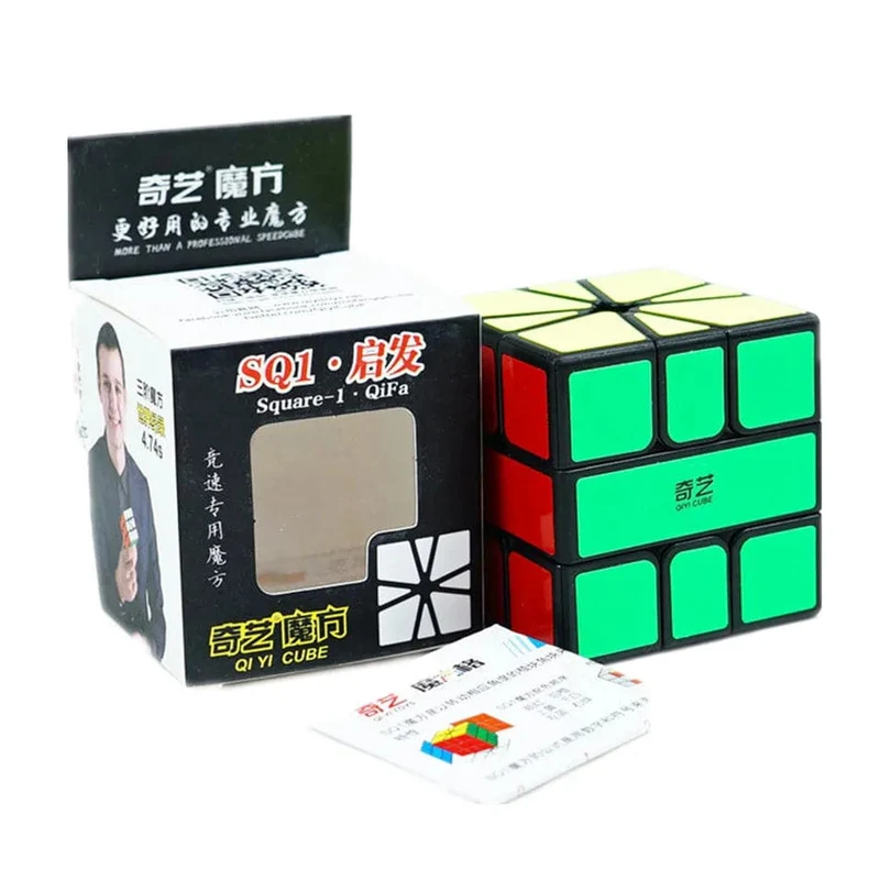 QIYI 3x3x3 4x4x4 5x5x5 Geschwindigkeit Magic Cube Puzzle Schwarz Aufkleber magic Cube Bildung Learnning Cubo Magico Spielzeug Kinder Kinder