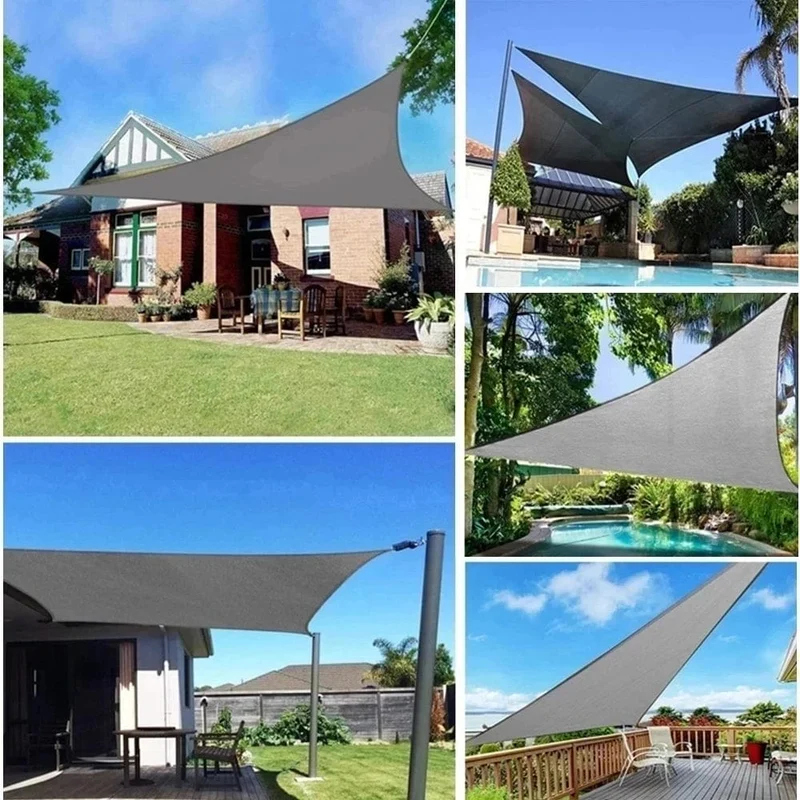 Außenmarkisen, wasserdichtes Sonnenschutzsegel, Gartenüberdachung für Terrasse, Auto, Segeltuchmarkise, rechteckiger Pool, Sonnenschutz, Sonnenschutzsegel