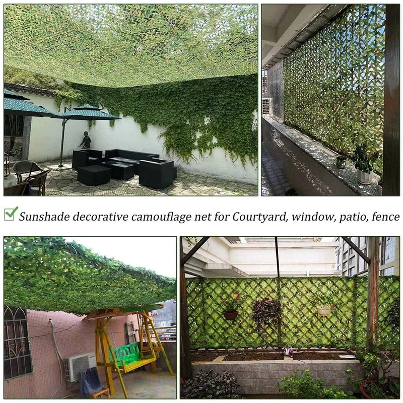 1.5x3 m/2x10 m Jagd Militär Tarnnetze Woodland Army Training Camo Netting Autoabdeckungen Zelt Schatten Camping Sonnenschutz