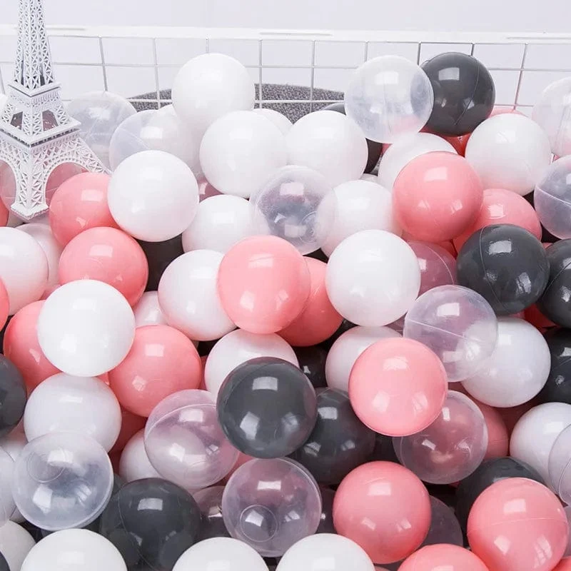 50/100 Stück umweltfreundliche bunte Bällebad Weichplastik Ocean Ball Wasserbecken Ocean Wave Ball Outdoor-Spielzeug für Kinder Kinder Baby