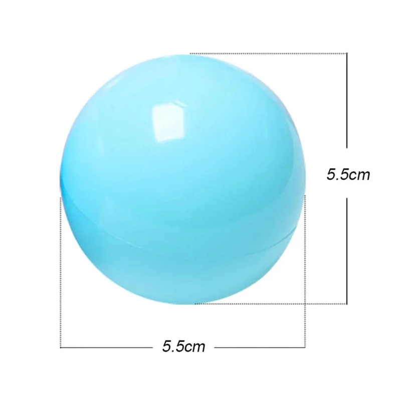 50/100 Stück umweltfreundliche bunte Bällebad Weichplastik Ocean Ball Wasserbecken Ocean Wave Ball Outdoor-Spielzeug für Kinder Kinder Baby