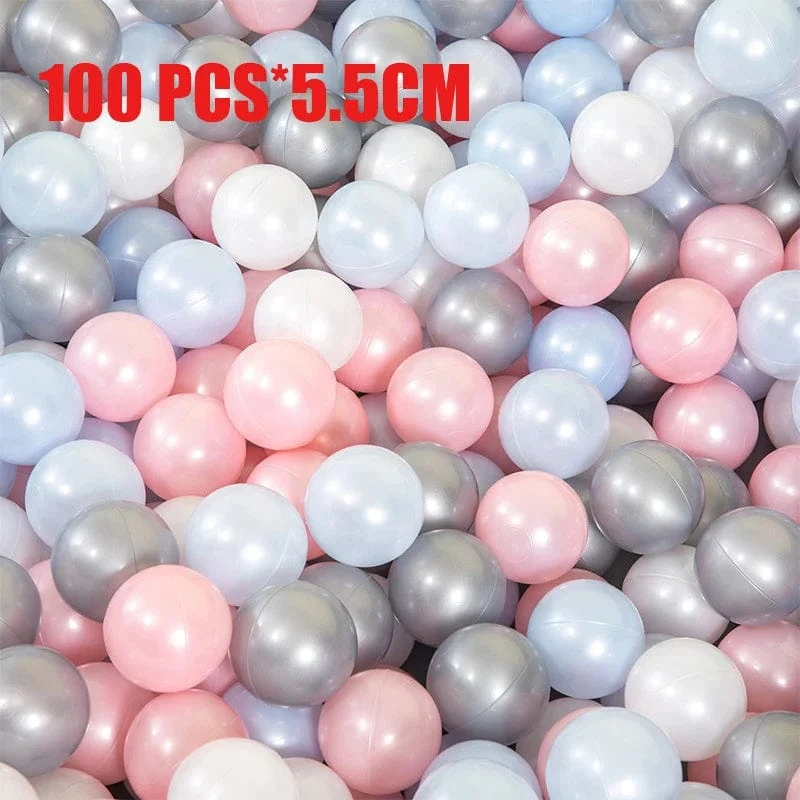 50/100 Stück umweltfreundliche bunte Bällebad Weichplastik Ocean Ball Wasserbecken Ocean Wave Ball Outdoor-Spielzeug für Kinder Kinder Baby