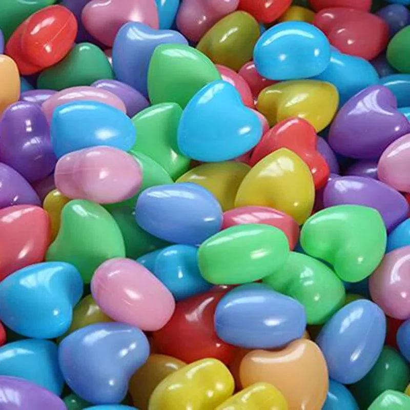 50/100 Stück umweltfreundliche bunte Bällebad Weichplastik Ocean Ball Wasserbecken Ocean Wave Ball Outdoor-Spielzeug für Kinder Kinder Baby