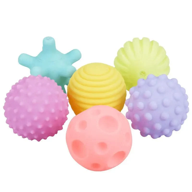 Baby-Entwicklungsspielzeug Ball Sensorische Babyspiele Spielzeug Geräusche machen Stressball Babyspielzeug Taktiles Spielzeug Für Babys 0 12 Monate