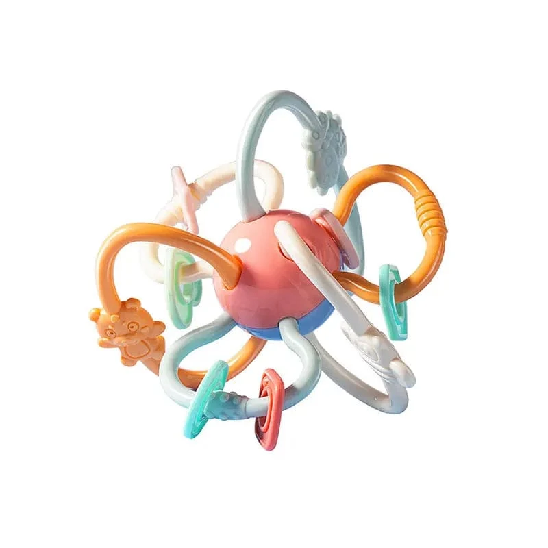 Baby-Entwicklungsspielzeug Ball Sensorische Babyspiele Spielzeug Geräusche machen Stressball Babyspielzeug Taktiles Spielzeug Für Babys 0 12 Monate