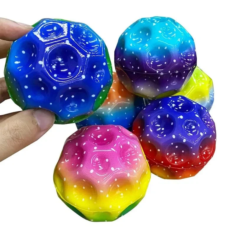 Extrem hoch springender Ball, Weltraumball, Kinder-Spielzeug für draußen, Pelota Antiestrés Kinder Spielzeuge Juguetes Sensoriales Para Niños