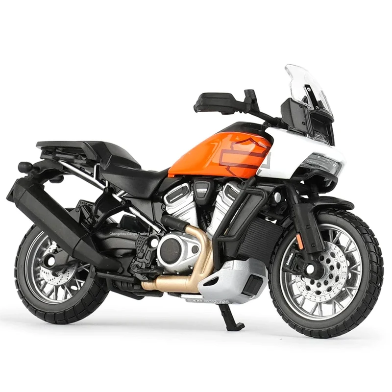 Maisto 1:18 2021 Harley-Davidson Pan America 1250 Druckgussfahrzeuge, Sammlerstücke, Hobbys, Motorradmodell, Spielzeug