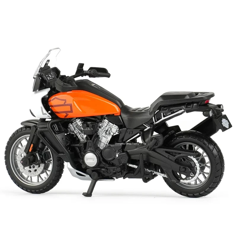 Maisto 1:18 2021 Harley-Davidson Pan America 1250 Druckgussfahrzeuge, Sammlerstücke, Hobbys, Motorradmodell, Spielzeug