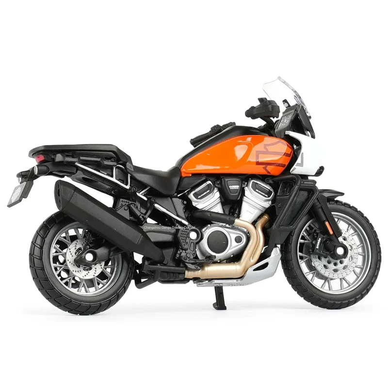 Maisto 1:18 2021 Harley-Davidson Pan America 1250 Druckgussfahrzeuge, Sammlerstücke, Hobbys, Motorradmodell, Spielzeug
