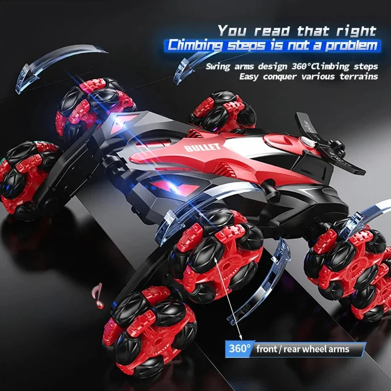 RC Auto Spielzeug Acht Räder Spray Twisting Stunt Drift Auto Ferngesteuerte Autos RC Spielzeug für Kinder Erwachsene Uhr Fernbedienung