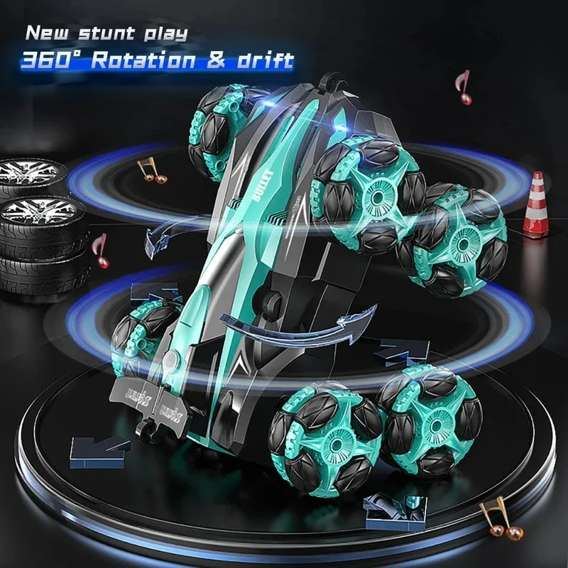RC Auto Spielzeug Acht Räder Spray Twisting Stunt Drift Auto Ferngesteuerte Autos RC Spielzeug für Kinder Erwachsene Uhr Fernbedienung