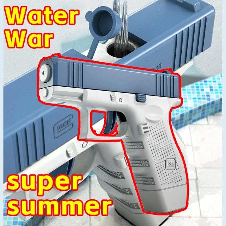 Neu Sommer Wasser Pistole Spielzeug Platzt Pistole Hochdruck Starke Lade Wasser Automatische Wasser Spray Kinder