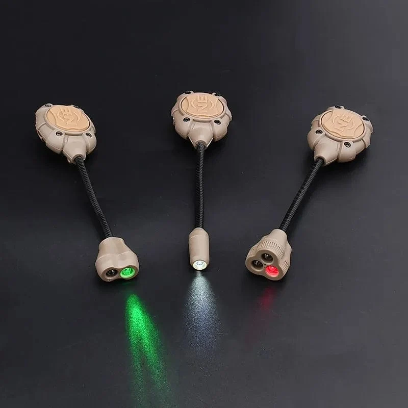 WADSN Taktische Airsoft Helm Licht Princeton Softair Laterne IR Red Dot LED Taschenlampe Tec Mpls 3 LED Licht Waffe Gewehr Lampe