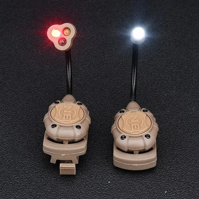 WADSN Taktische Airsoft Helm Licht Princeton Softair Laterne IR Red Dot LED Taschenlampe Tec Mpls 3 LED Licht Waffe Gewehr Lampe