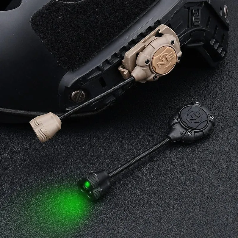 WADSN Taktische Airsoft Helm Licht Princeton Softair Laterne IR Red Dot LED Taschenlampe Tec Mpls 3 LED Licht Waffe Gewehr Lampe