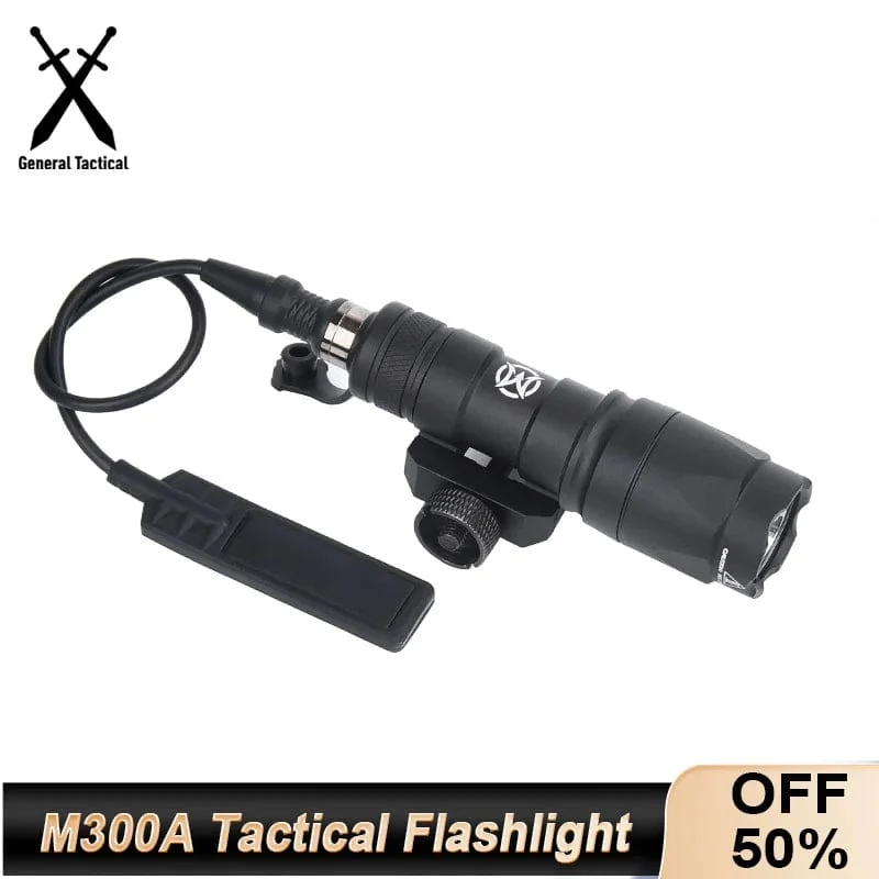 Wadsn Airsoft M300 M300A SF Taktische Taschenlampe Fit 20 MM Schiene MLOK Montieren KEYMOD Basis Waffe Jagd Scout LED Pistole mini Licht