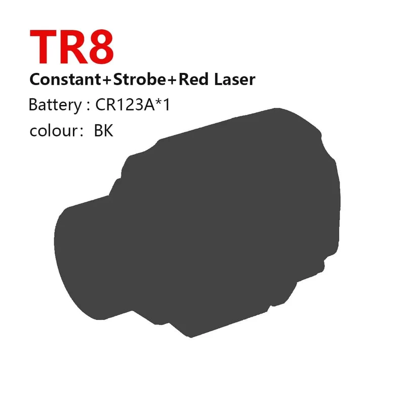 Taktische TR8 TR7 TR1 TR4 LED Waffe Licht Scout Rot Laser Anblick für Pistole Glock HK USD 1911 Strobe Taschenlampe gewehr Schnelle Feuer
