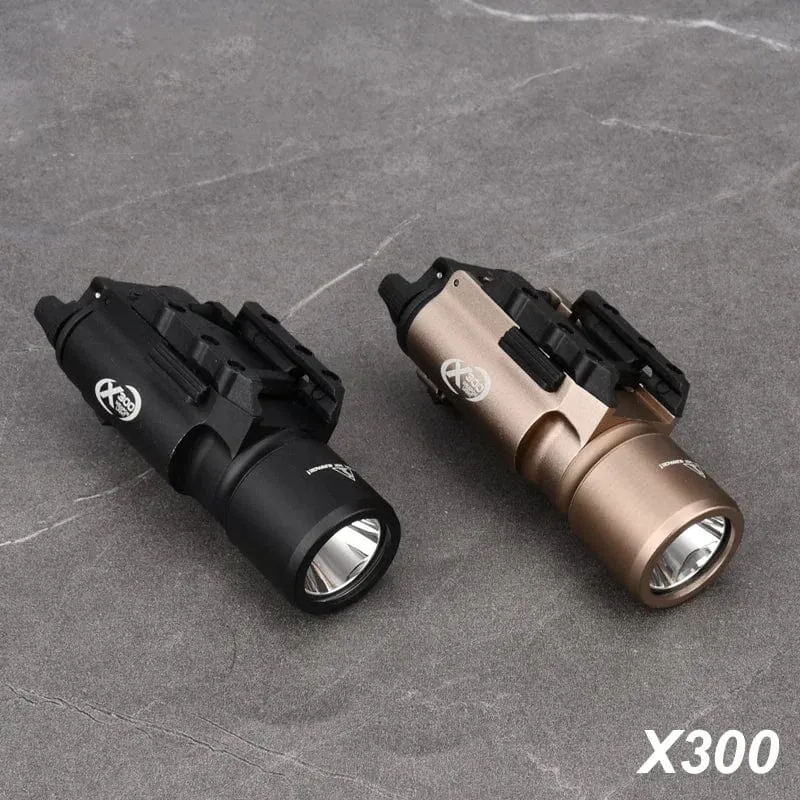 Surefir Taktische X300 X300U Ultra X300V XH35 Metall Pistole Pistole Strobe LED Licht Fit 20mm Schiene Airsoft Waffe Jagd taschenlampe
