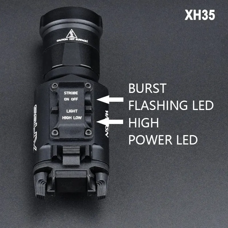 Surefir Taktische X300 X300U Ultra X300V XH35 Metall Pistole Pistole Strobe LED Licht Fit 20mm Schiene Airsoft Waffe Jagd taschenlampe